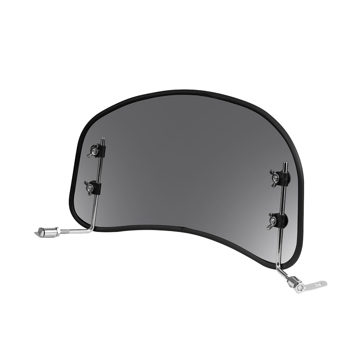General Motorcycle Retro Modified Oval Gray Windshield Suitable for New Continent S07 Electric Car