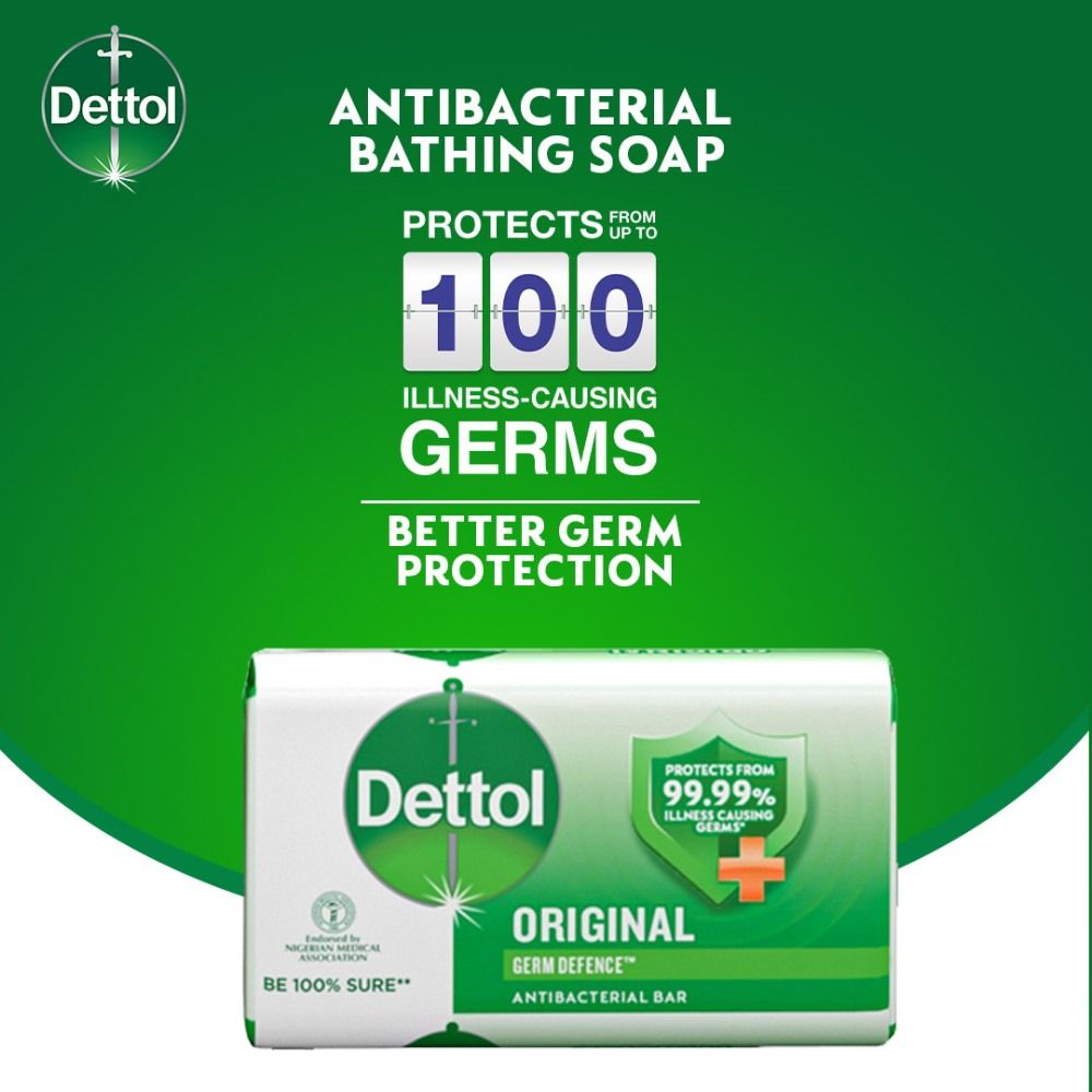 Antibacterial Bathing Soap - Original - 160g - Pack of 4