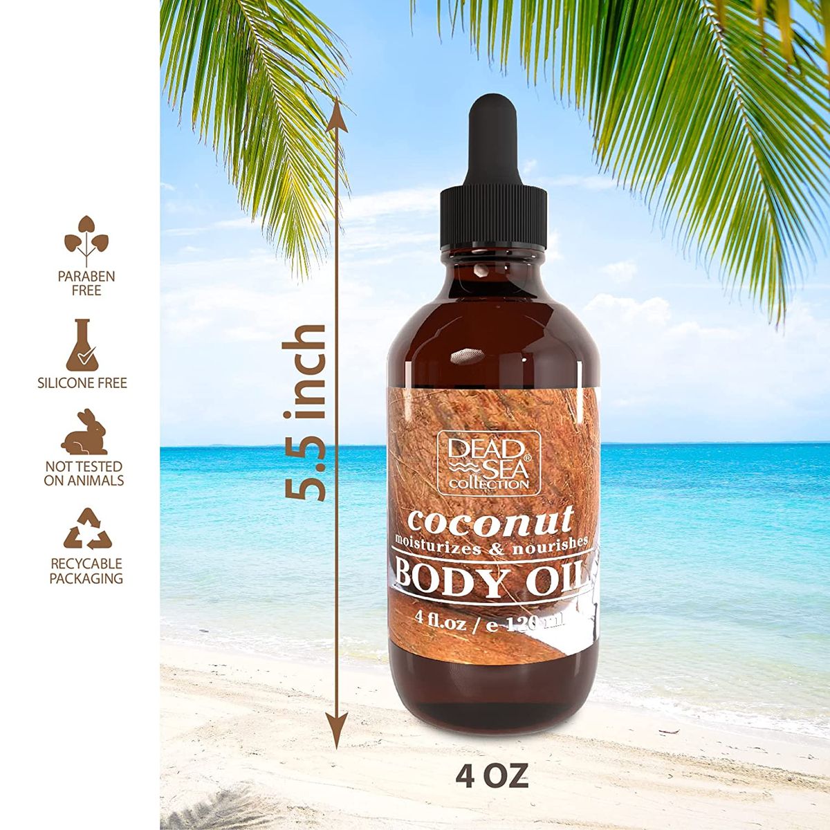 Dead Sea Coconut Body Oil