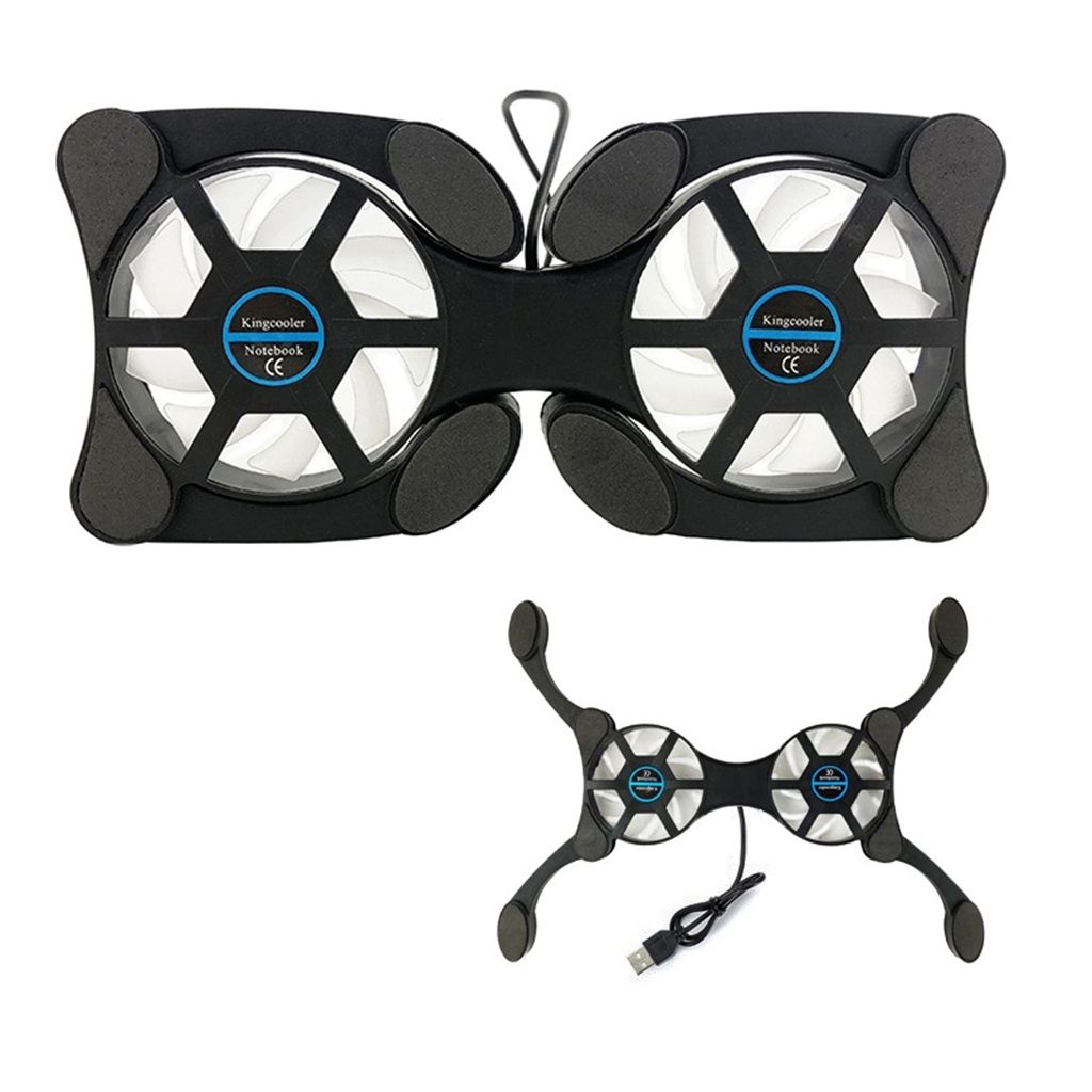 Notebook Foldable Cooling Fan USB Quiet Radiator