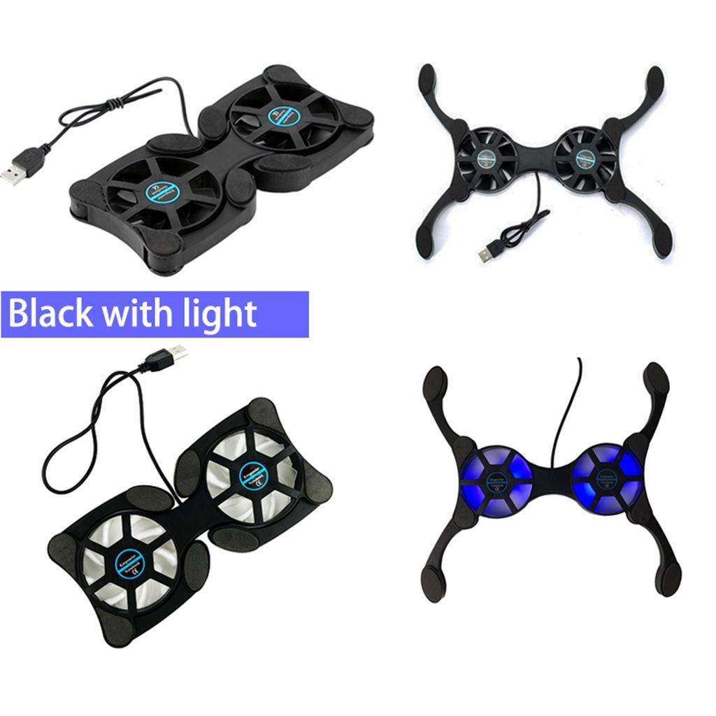 Notebook Foldable Cooling Fan USB Quiet Radiator