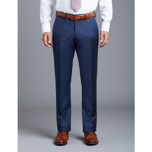 Check Blue Suit