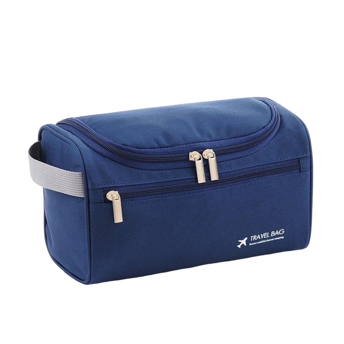Wash Pouch Men Travel Hanging Wash Pouch Navy Blue