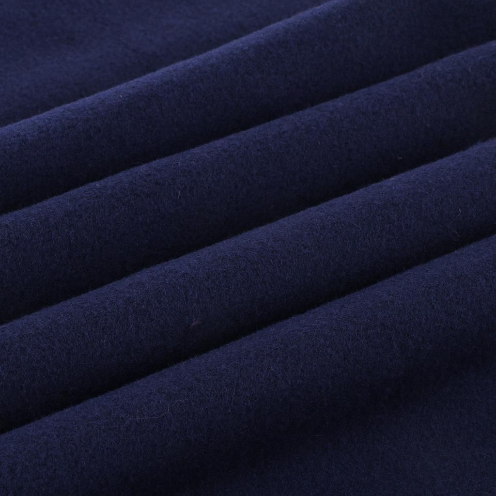 Wool   Blend   Fabric   By   Meter   150cm   Wide   Fashion  Dark Blue