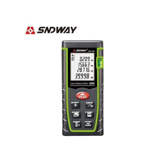Laser Rangefinder Distance Meter 120M 100M 80M 60M 40M Laser Tape Range Finder Build Measure Digital Ruler Trena Roulette