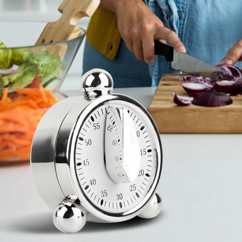 60 Minutes Kitchen Mechanical Timer Cooking Reminders Alarm