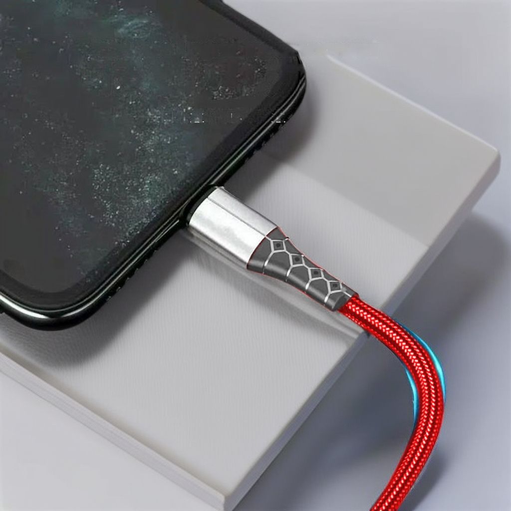 Micro USB Cables Android Charging Cable 1.5m E-reader MP3 MP4 Mobile Cord Red
