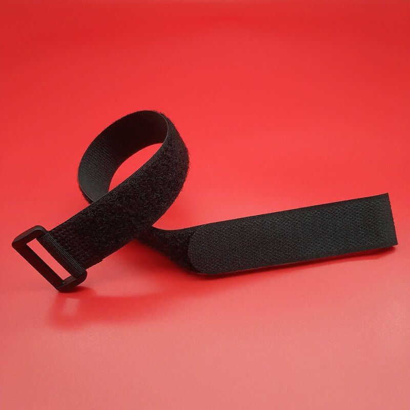 10pcs Nylon Reverse Buckle Velcro Velcro Hook And Loop Buckle Cable Tie Tape Sping Velcro Reverse Buckle Car Pull Rope