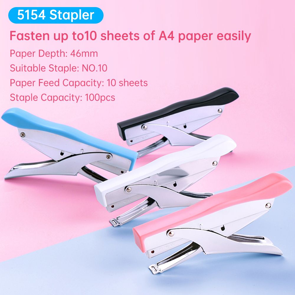 KW-triO Stapler 10Sheet Capacity For Paper Binding Reduced