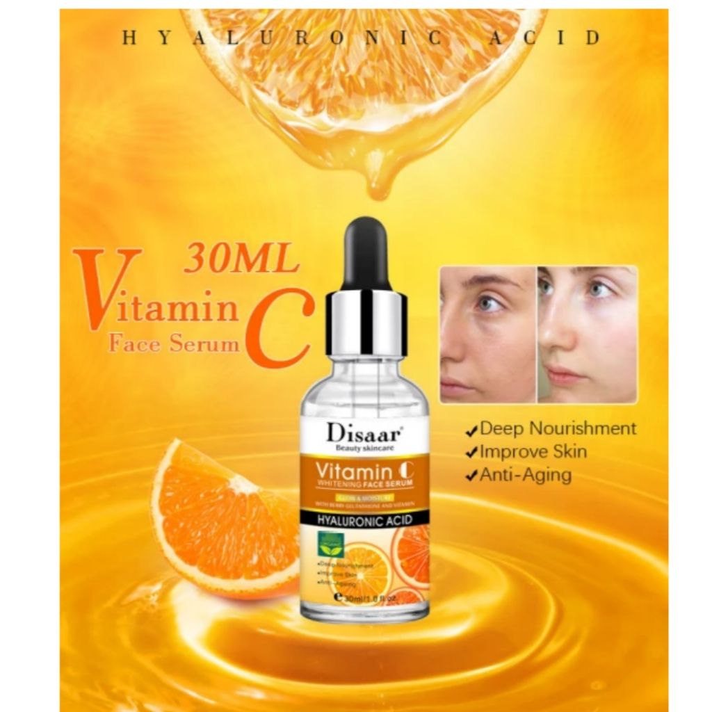 Vitamin C  Face Serum/anti-aging,sunburn & Dark Spots Removal - 30ml X2 Pieces