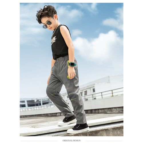 Ton Trousers Boys' Plush Thickened Girls' Trousers