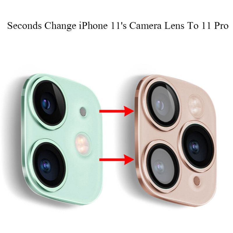 Lens Sticker Camera Lens Cover For IPhone 11 Seconds Change