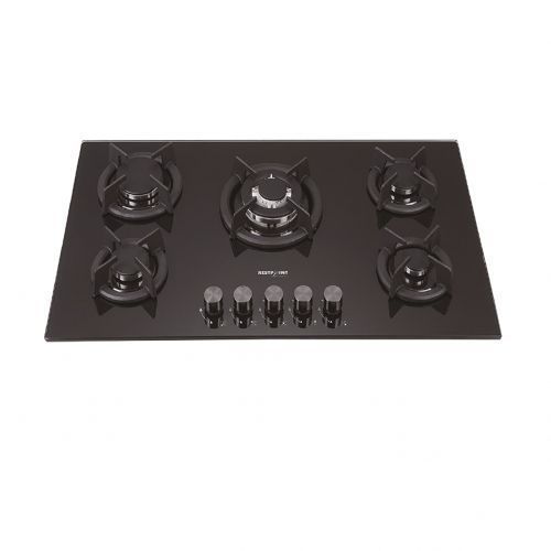 5 BURNER TEMPERED GAS COOKER RC-GH4F WITH SAFETY DEVICE