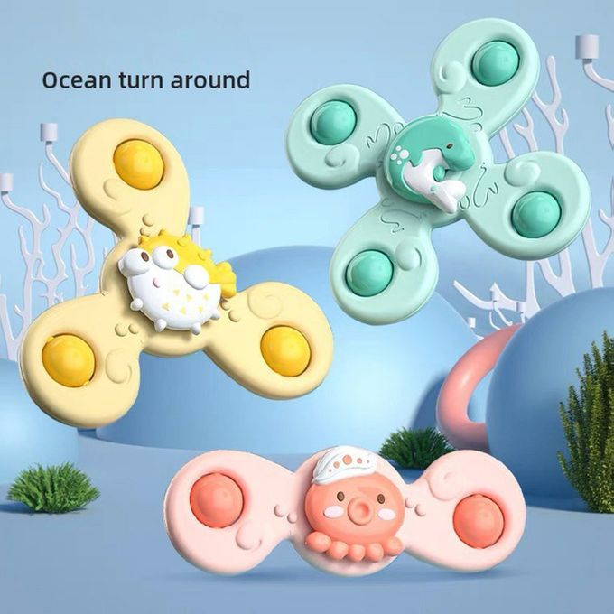 Montessori Kid  N Top Bath Toys  Hildren Bathing  Nner Su Tion  Up Toy-Pufferfish-12*12cm