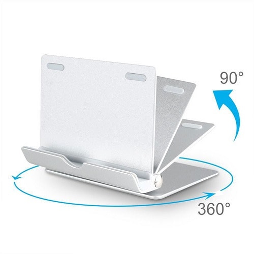 Aluminum Phone Tablet Holder Stand For Desk
