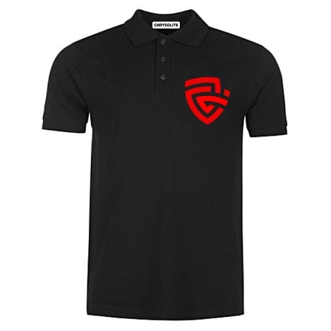 Accolades Logo Polo Flock Tshirt