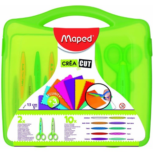 Maped Creacut Craft Scissors - 10 Interchangeable Blades