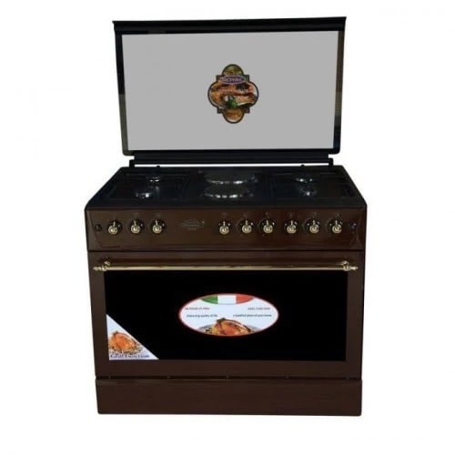 4 Gas + 2 Electric Cooker - 60x90cm