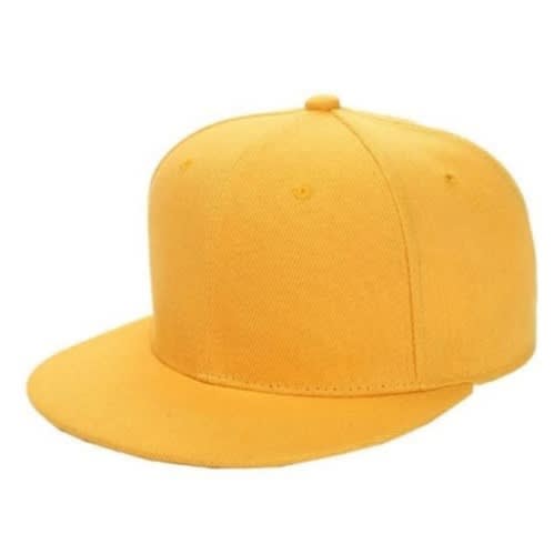 Unisex Face Cap -  Yellow