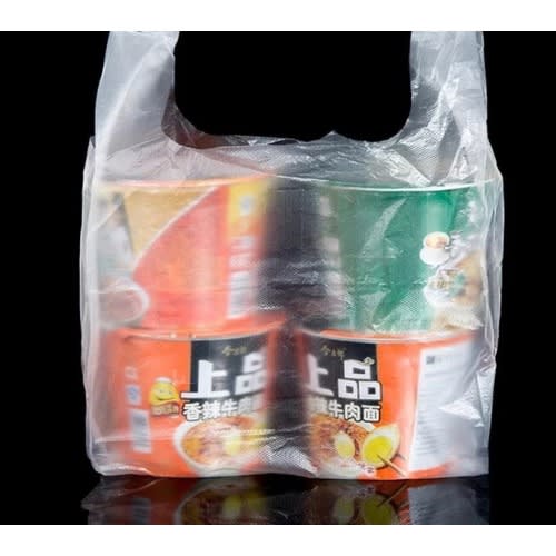 Thick Transparent Singlet Nylon 100pieces - 32 x 52
