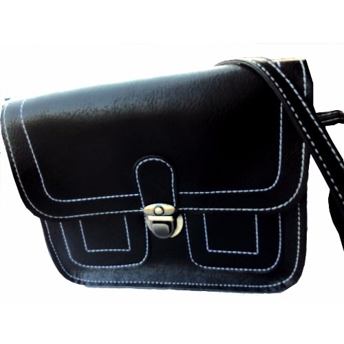 Men's Shoulder Bag - Black