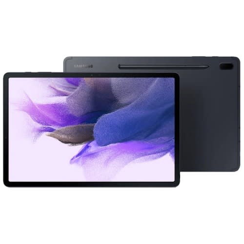 Galaxy Tab S7 FE 5G - 12.4" - 128GB ROM - 6GB RAM - Nano SIM -10090mAh-Stylus Support - Mystic Black