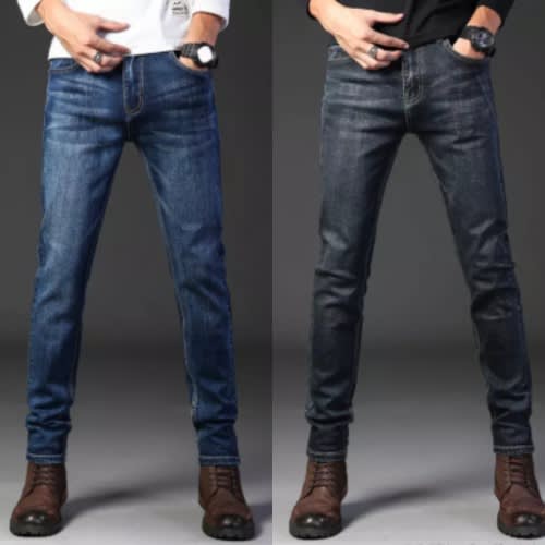 Men's Jeans - Blue - 2 Pcs
