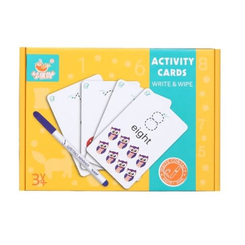 Maths Activity Cards For Tracing, Addition And Subtraction