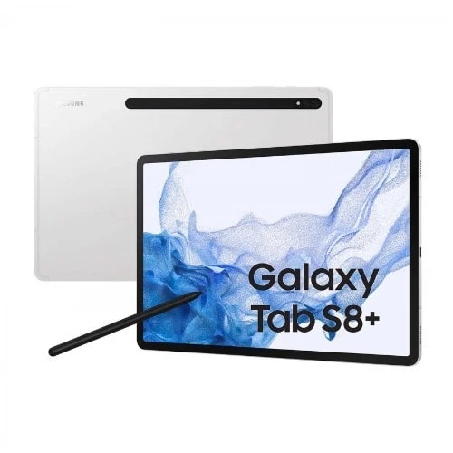 Tab S8 Plus - 128GB ROM - 8GB RAM - Single Sim - Silver