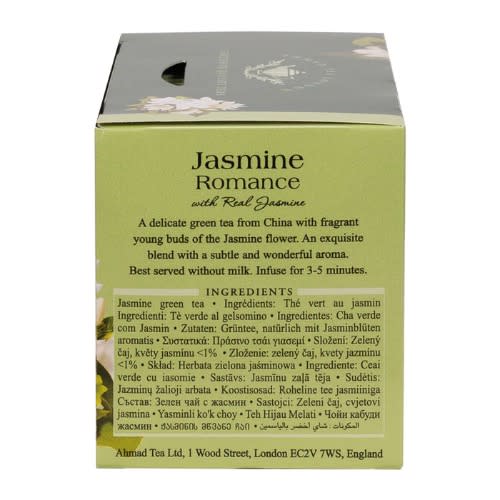 Ahmad Tea - Jasmine Romance Green Tea - 20 Foil Teabags