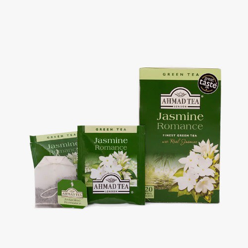 Ahmad Tea - Jasmine Romance Green Tea - 20 Foil Teabags