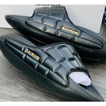 Palm Slipper- Black