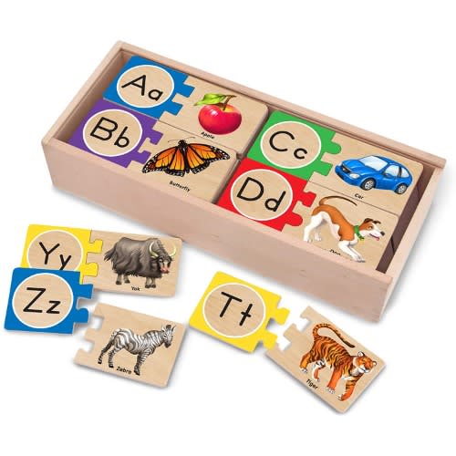Melissa & Doug Self-correcting Letter Puzzles