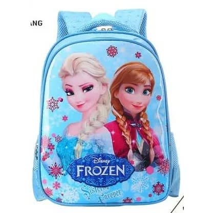 Kids School Bag - Disney Frozen Anna & Elsa Backpack