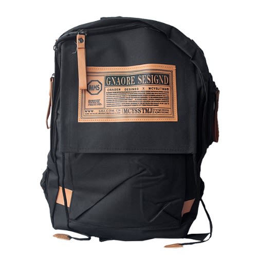 Unisex Back Pack School Bag For Kids -Black