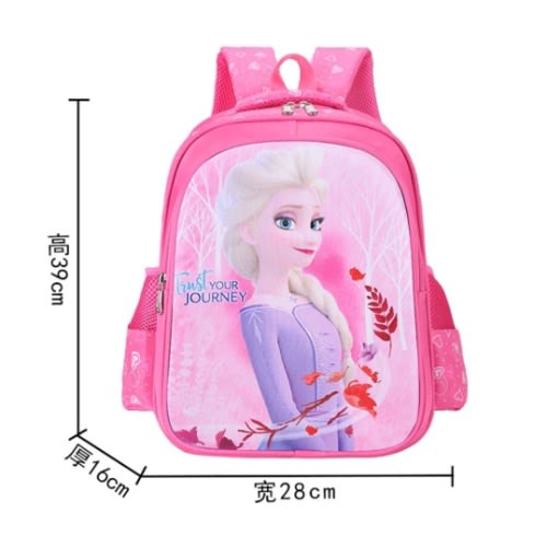 Frozen 3d Pvc School Bag Backpack- Medium- 39cm