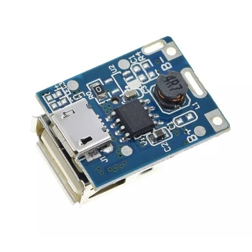5V Boost Step-Up Power Module & Lithium Battery Charging Protection Board