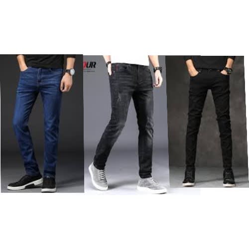 Men's Jeans Bundle - 3 Pieces