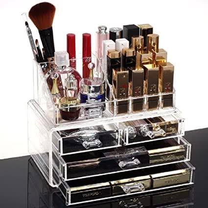 Makeup Box & Organizer Stackable Cosmetic Box