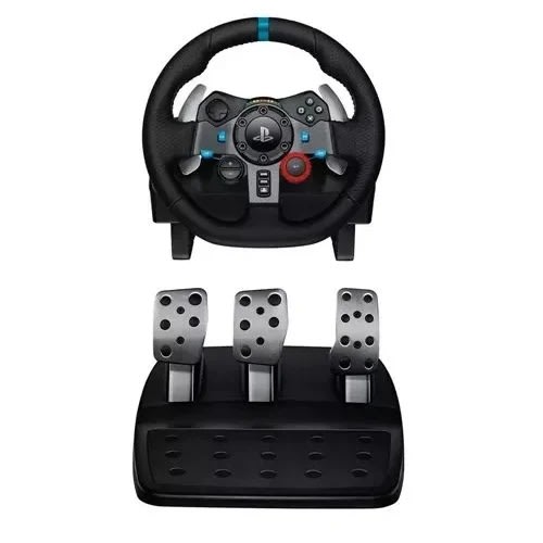 Dual-motor Feedback Driving Force G29 Racing Wheel + Responsive Pedals For Ps4 & Ps3