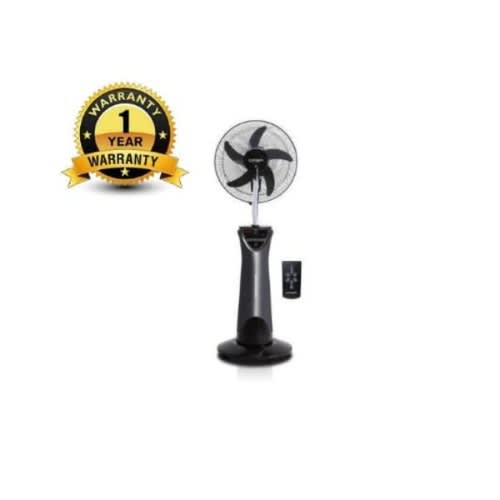 Rechargeable Water Mist Fan With Remote Control 16''