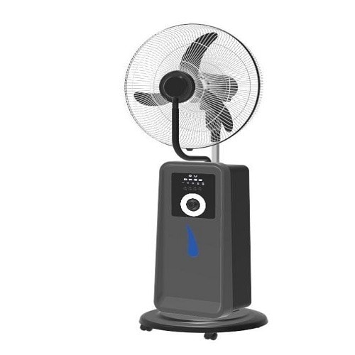 18 Inches Rechargeable Mist Fan + Remove Control
