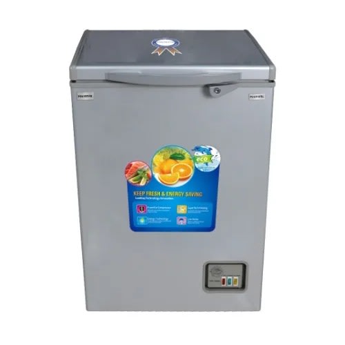 Fast Freezing Chest Freezer - 160L - Pv-cf258l- Silver