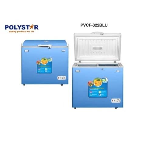 PV-CF322BLU Fast Freezing Chest Freezer With Safety Glass  - 200l