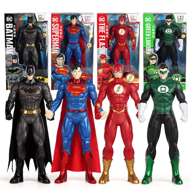 Disney Superhero Figure Model Superman Green Light Flash