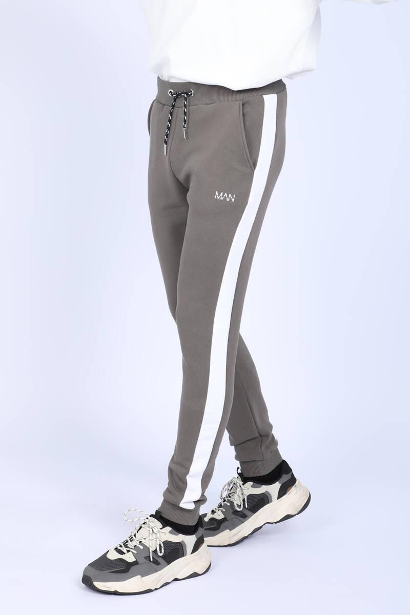 Men's Raised Jogger Sweatpants Khaki