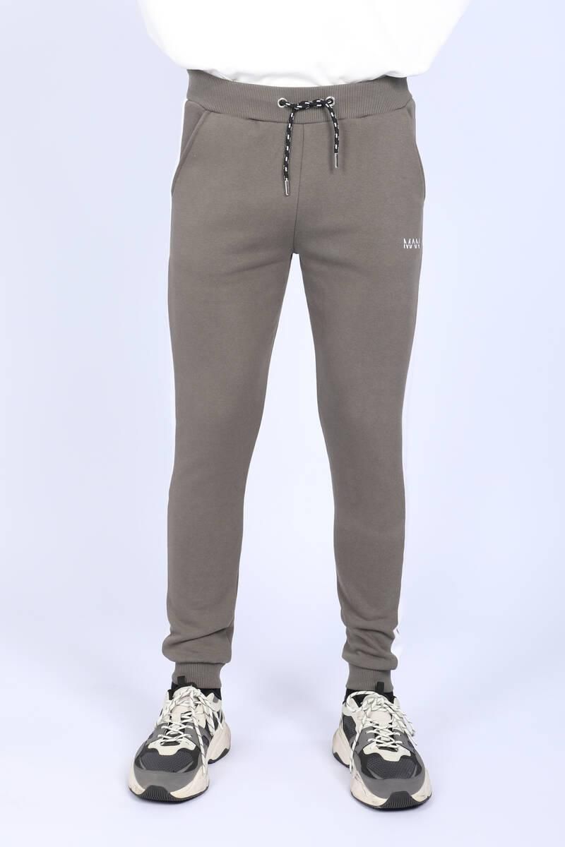 Men's Raised Jogger Sweatpants Khaki