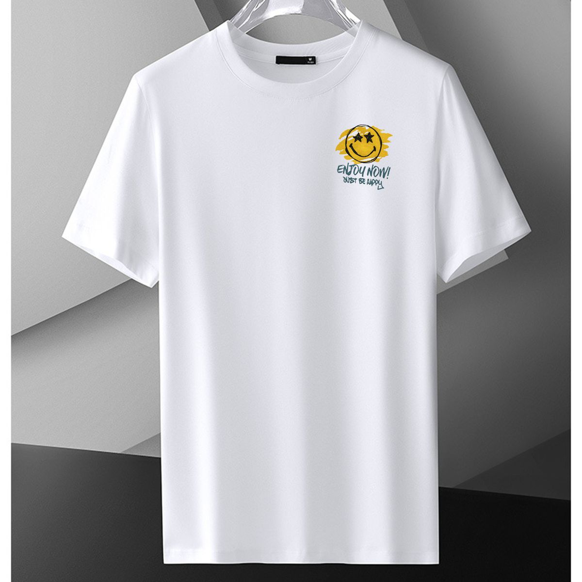 T-Shirts +Shorts 100% Cotton Men's Short Sleeve Set
