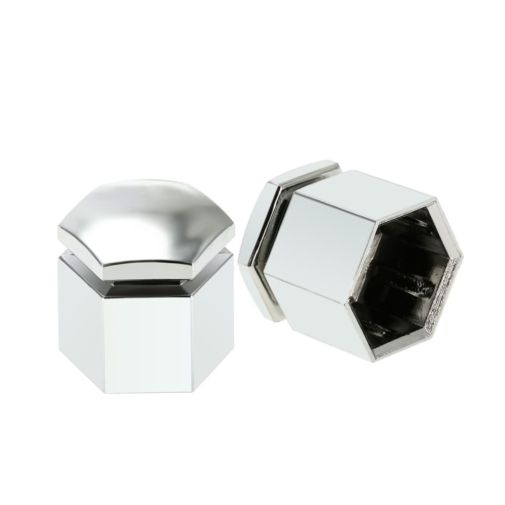 One Set Of 20Pcs 17mm Wheel Nut Cover Bolt Cap For Vauxhall