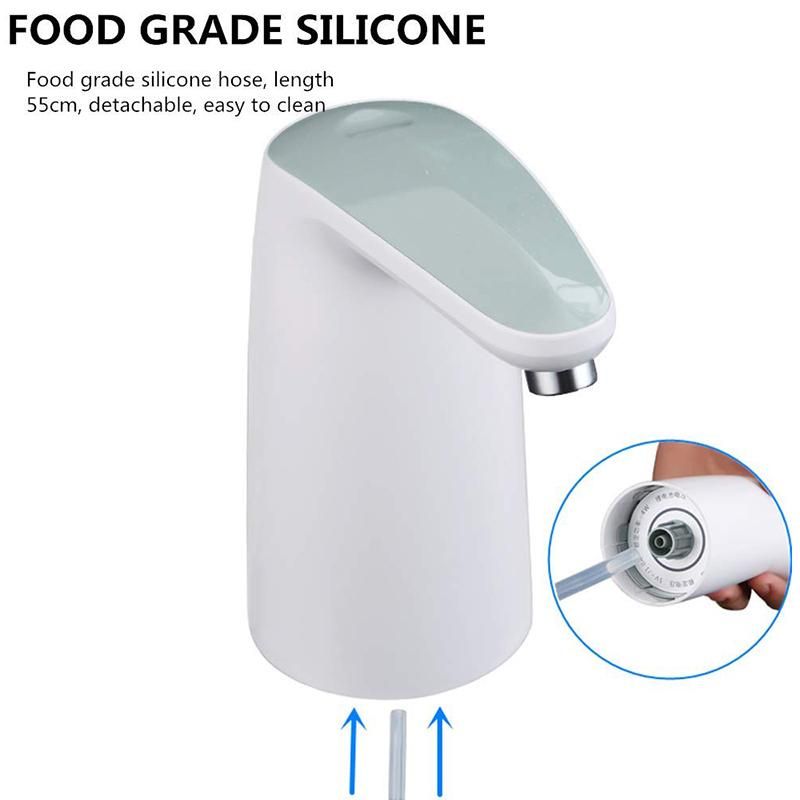 Water Bottle Pump, USB Charging Universal Electric Water Bottle Dispenser Improved Portable Bottle Water Pump Water Bottle Switch for Universal 2-5 Gallon Water Jug Pump